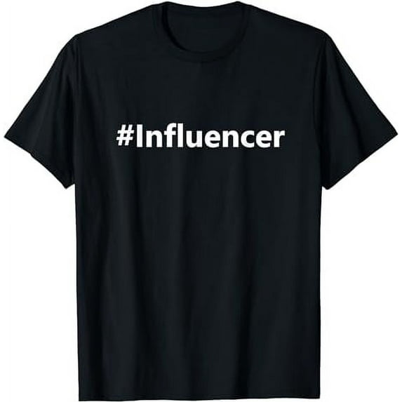 Influencer Social Media Vlog Vlogging Internet Star Famous T-Shirt