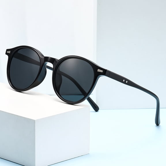 Influencer and Celebrity Style Small Round Frame Sunglasses