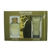 Influential By Penthouse For Men Set EDT+Hair & Body Wash 3.4+5.0oz NEW