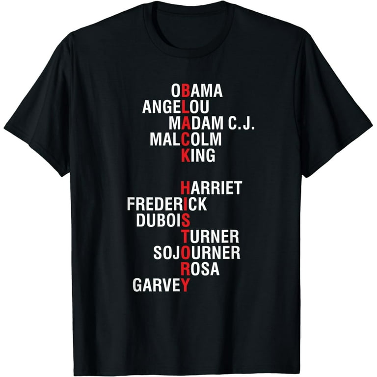 Inspirational Black History Influential Black Leaders Tee Inspirational Black History Influential Black Leaders Tee
