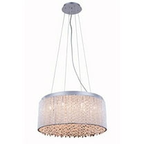 Influx 12 light Chrome Pendant - V2092D20C/RC