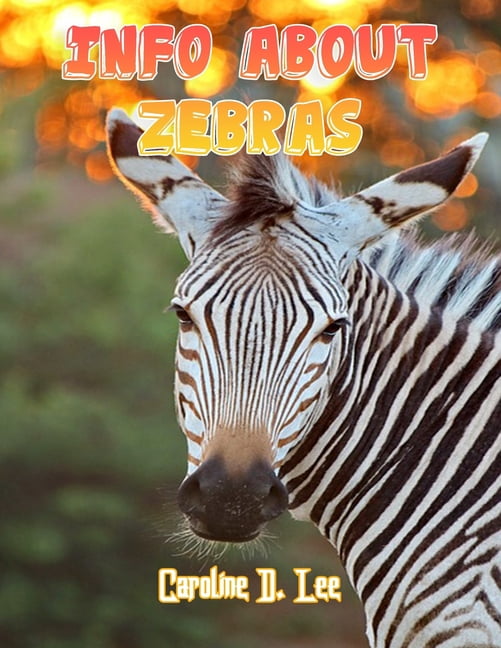 Info About Zebras: Zebra dog fact for girl age 1-10 Zebra dog fact for boy age 1-10 fun facts about zebras info (Paperback)