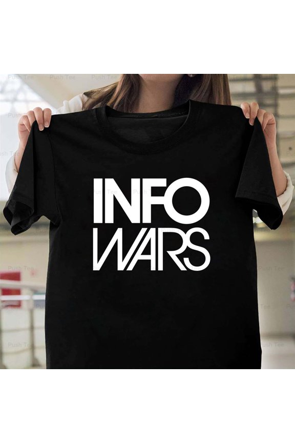 Info Wars Alex Jones Logo Controversial Media Fan Gift V61201 New Unisex T-Shirt , up to 5XL