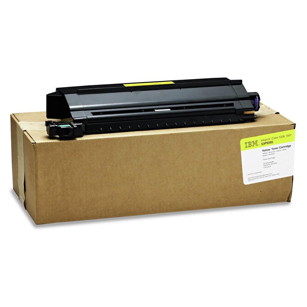 53P9395 High-Yield Toner, 14,000 Page-Yield, Yellow 53P9395 High-Yield Toner, 14,000 Page-Yield, Yellow
