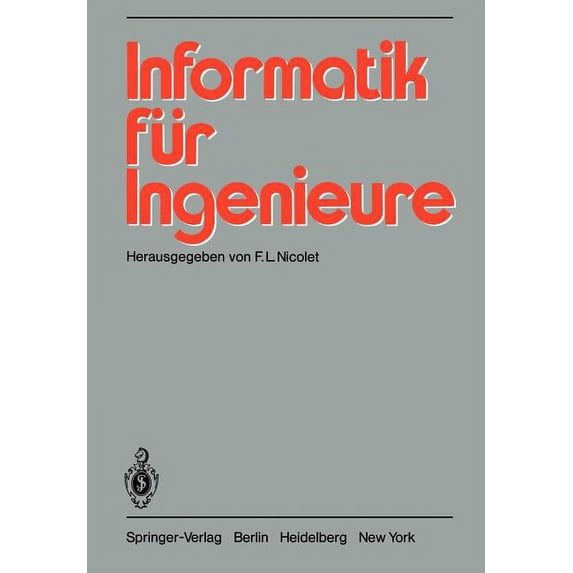 Informatik Für Ingenieure, (Paperback)
