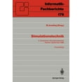 thumbnail image 1 of Informatik-Fachberichte Simulationstechnik: 5. Symposium Simulationstechnik Aachen, 28.-30. September 1988 Proceedings, Book 179, (Paperback), 1 of 1