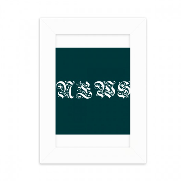 Information News Pattern Text Desktop Photo Frame Picture Display Decoration Art Painting