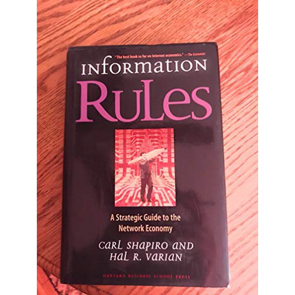Pre-Owned Information Rules, 9780875848631, 087584863X, Hardcover,