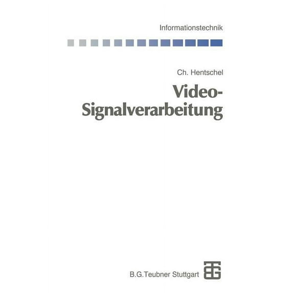 Informationstechnik Video-Signalverarbeitung, (Paperback)
