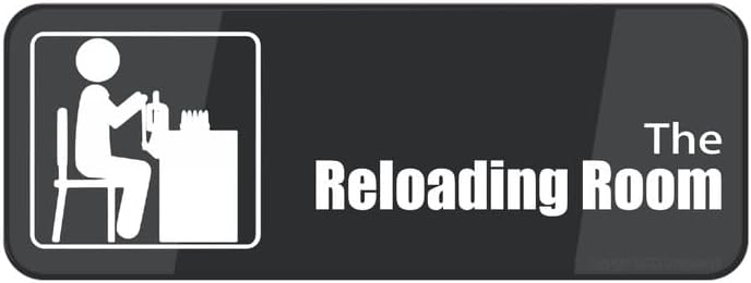 Informative Acrylic Plastic Sign The Reloading Room Sign Room Decor ...