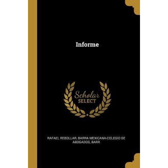 Informe Paperback