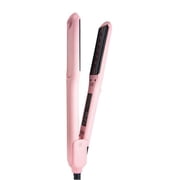 InfraGlam Hair Illuminator Iron | Flat Iron Hair Straightener for Thick, Fine, and Coarse Hair | Titanium Straightener Flat Iron for Women | Auto-Shut Titanium Flat Iron for Salon-Quality Pink