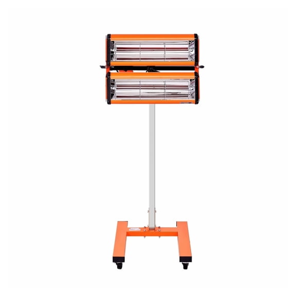 Infrared Curing Lamp 2200W, Car Paint Dryer with Timer & Bracket