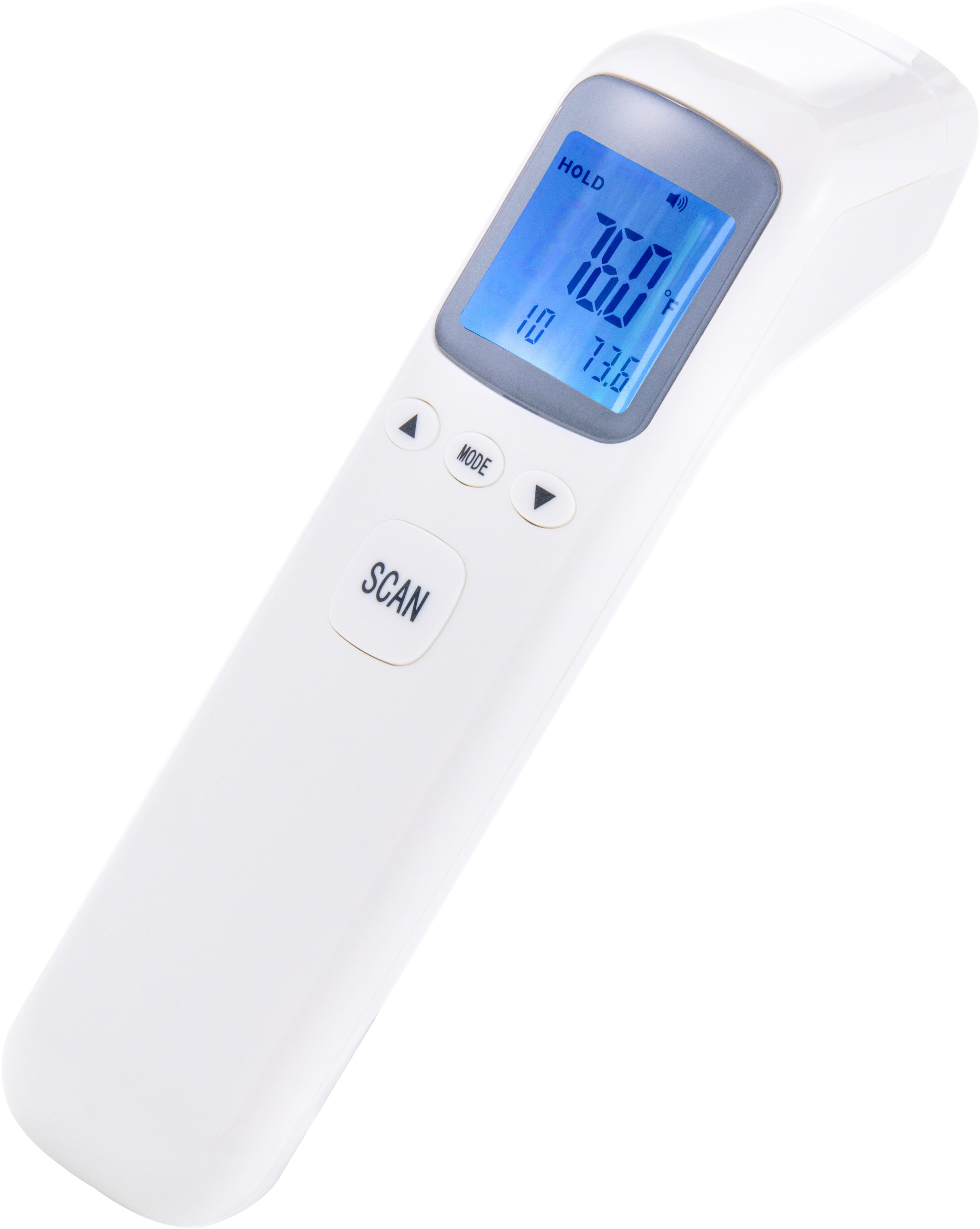 Infrared Forehead Thermometer ET03 - No Contact - Fast, Accurate Readout - Babies, Children, Adults - Hygienic - Automatic Shut Off - 32 Sets of Memory - Fever Alert System - Large LCD Backlit Screen