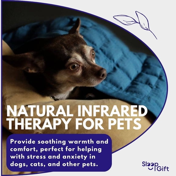 Infrared Health Blanket for Pets – Calming Pad for Dogs, Cats & Small Animals – Stress Relief, Relaxation, and Cozy Comfort – Ideal Gift for Pet Owners