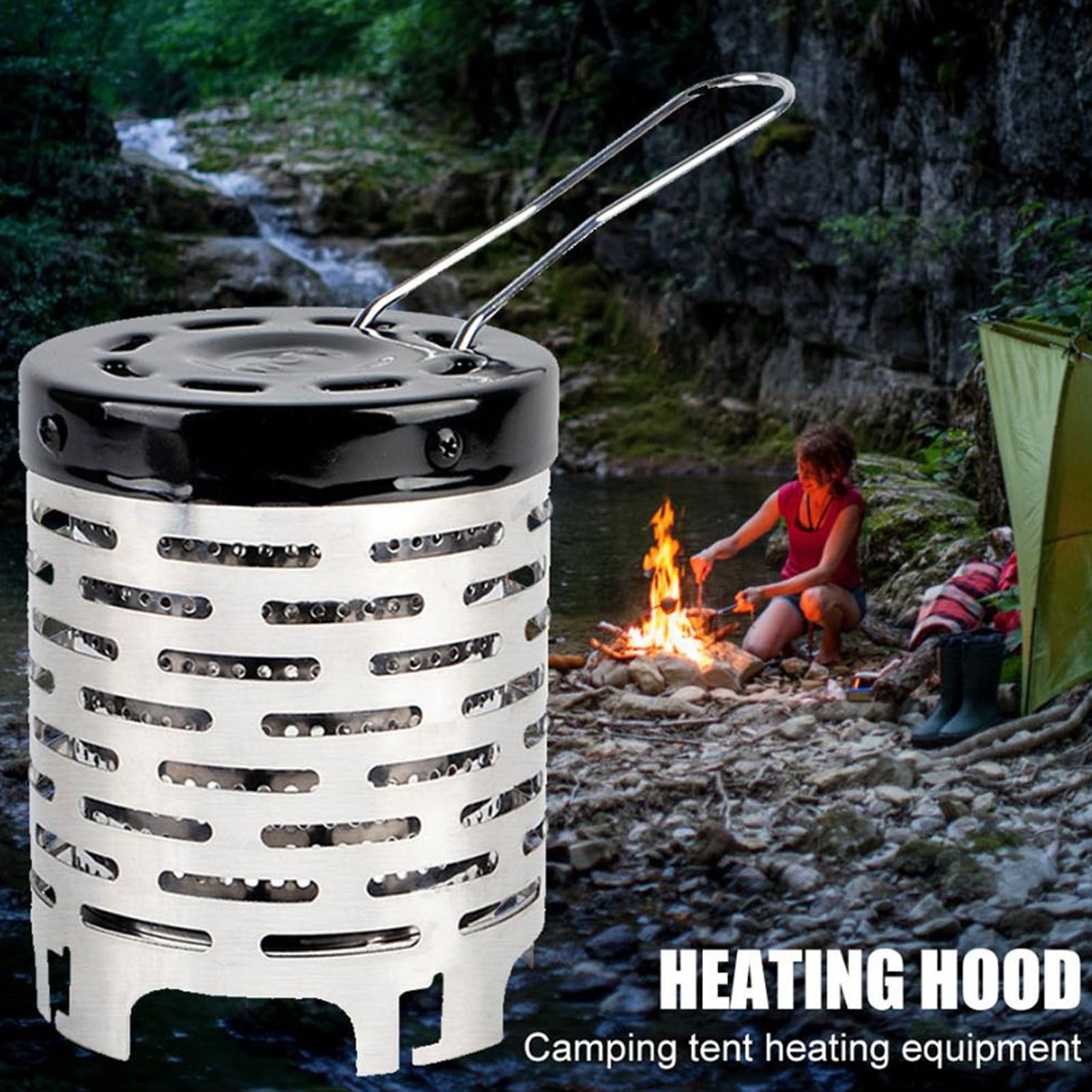 Infrared Heater Attachment Camping Climbing Fishing Touring Stove Tool
