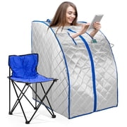 Frisby FIS-101 Negative Ion Detox Infrared IR FAR Portable Indoor Spa Sauna for Home Relaxation & Enjoyment