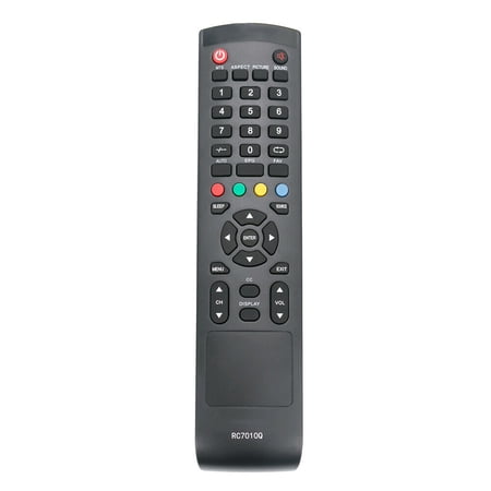 Infrared IR Remote Control RC7010Q Replace for Quasar LED TV SQ3202 SQ5002 SQ5003
