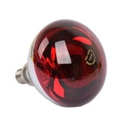Infrared Light Bulb Heating Lamp Bulb Pet Poultry Incandescent Heat Lamp Hard Glass Pet Light for Chicken Farm, Pig Farm | 5,000 Hour Rated RED 150W NORMAL