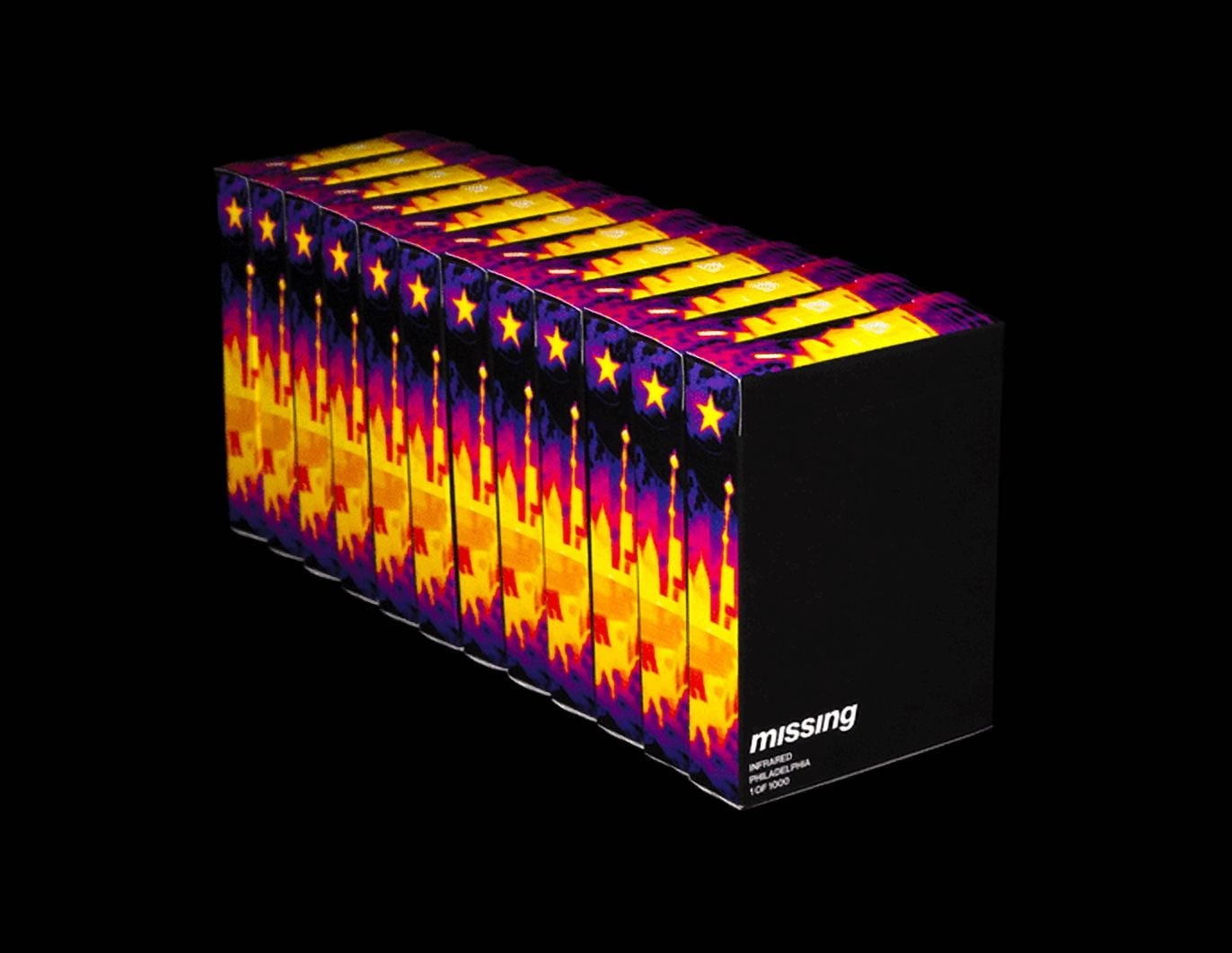 Infrared Playing Cards- Philadelphia Edition by Missing New York