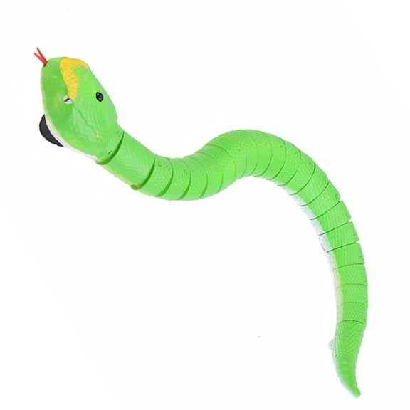 Infrared Remote Control Snake Figurine Plastic Snake Figures for Joke Gift April Fools Day Halloween Party Decoration