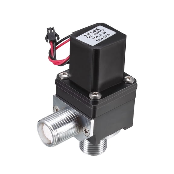Infrared Sensors Water Solenoid Valve G1/2" DC4.5V-6V Normally Closed Female Thread Valves With Filter ,Durable Materia