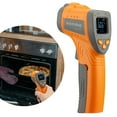thumbnail image 1 of Inkbird INK-IFT01 Digital Infrared Temperature Gun for Baking, Barbecue, Car Engine and Tire Oven Pizza ,   -58℉~1022℉ (-50℃～550℃),Orange, 1 of 15