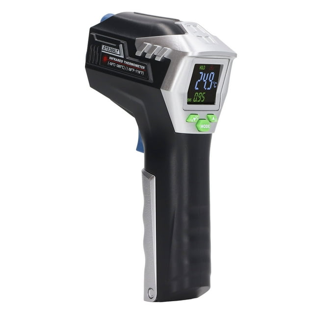Infrared Thermometer LCD Screen Backlit Display Auto Shutdown Low