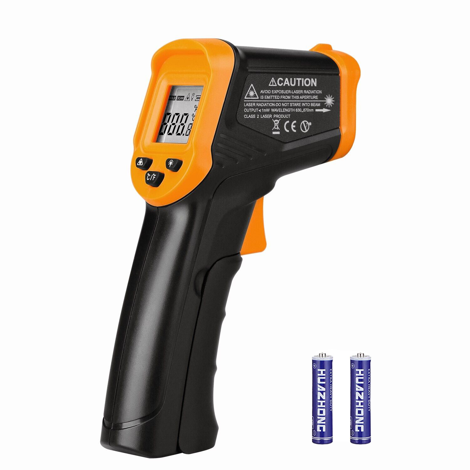 Infrared Thermometer Temperature Gun 58°F 932°F, Digital Laser