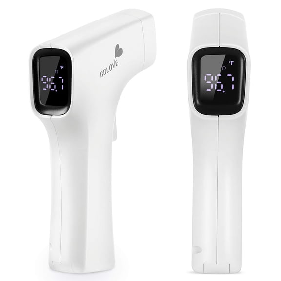 Infrared Thermometer for Humans Adults Kids Baby, Touchless Temporal Forehead Head Body Basal Digital Laser Thermometer for Fever