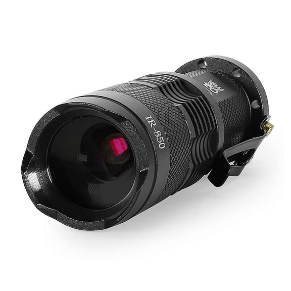 Infrared Torch 850NM Night Vision Flashlight with Zoom Adjustable Beam