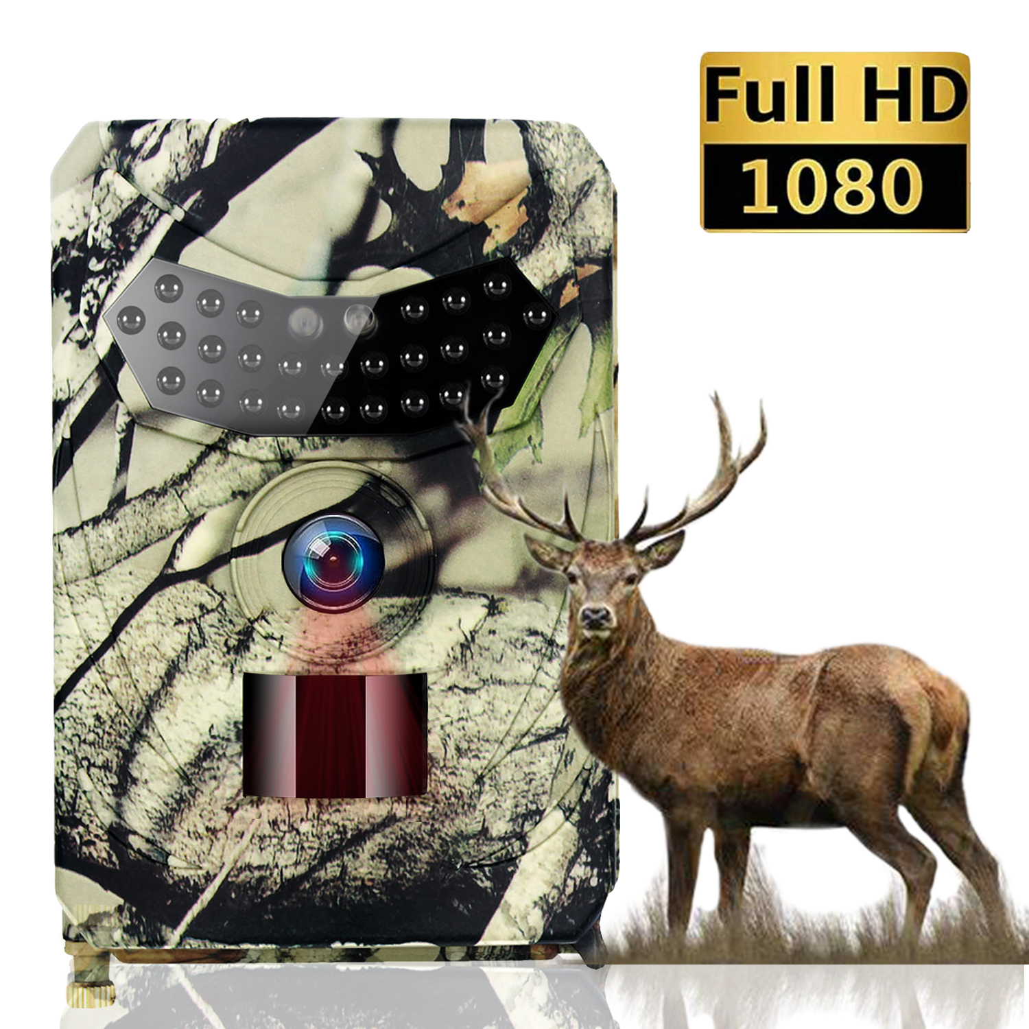 Infrared Trail Camera, Doosl Hunting Trail Monitor, 20MP Infrared Night