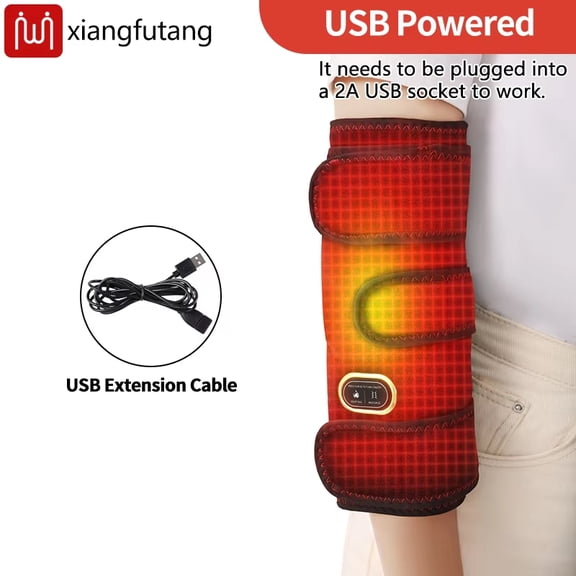 Infrared elbow joint heating massager