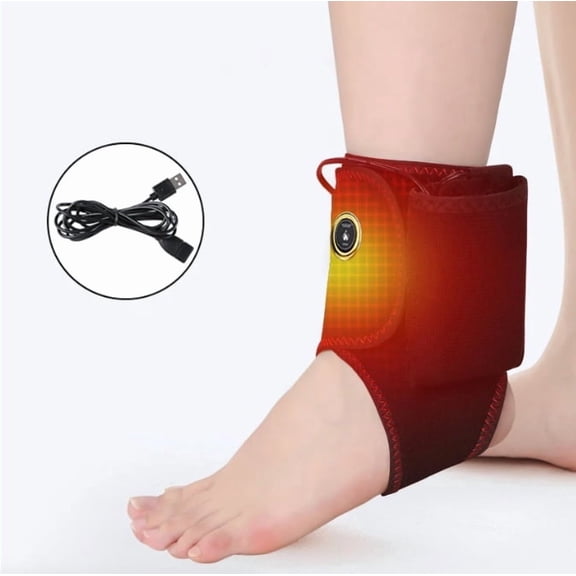 Infrared heating ankle massager, can be used for wrist massage, can be adjusted in temperature and size, suitable for any group of people