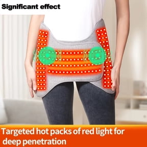 Infrared vibration heating waist and buttocks massager