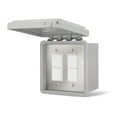 thumbnail image 1 of Infratech 14 4325 Duplex Stack Switch Dual Surface Mount with Weatherproof Box, 1 of 3