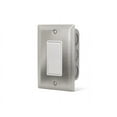thumbnail image 1 of Infratech 14 4400 On Off Switch Single SS Wall Plate with Gang Box, 1 of 2