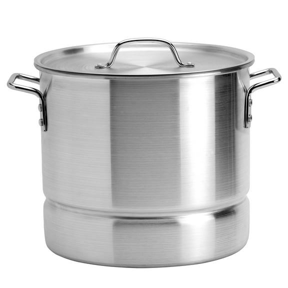 Infuse 3 Piece 20Qt Aluminum Tamale Steamer Pot Set