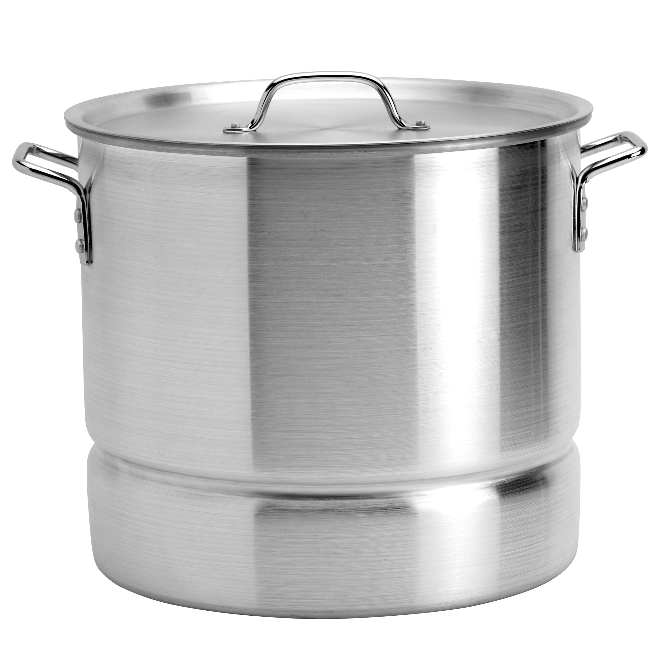 Infuse 32 Quart Silver Aluminum Steamer Pot Set