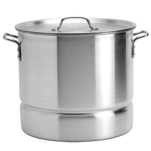 Infuse 3 Piece 32Qt Aluminum Tamale Steamer Pot Set