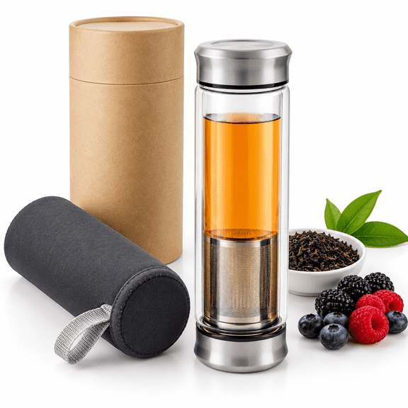 Infuser Bottle 13 Oz With Gift Set