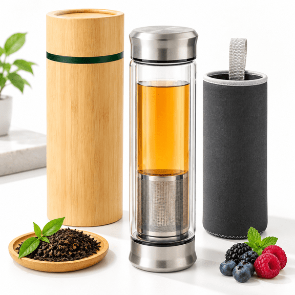 Infuser Bottle 13 Oz With Gift Set
