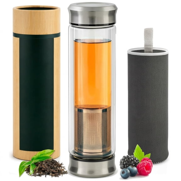 Infuser Bottle 13 Oz With Gift Set