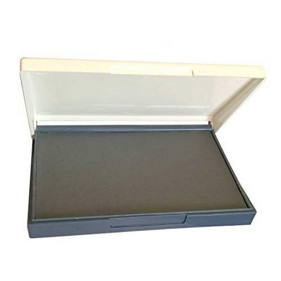 Infusion 1.75" x 2.5" Small Stamp Pad for Rubber Stamps, Your Go to Small-Sized Ink Pad for Bright Color, Even Coverage and Durability (Gray Stamp Pad)