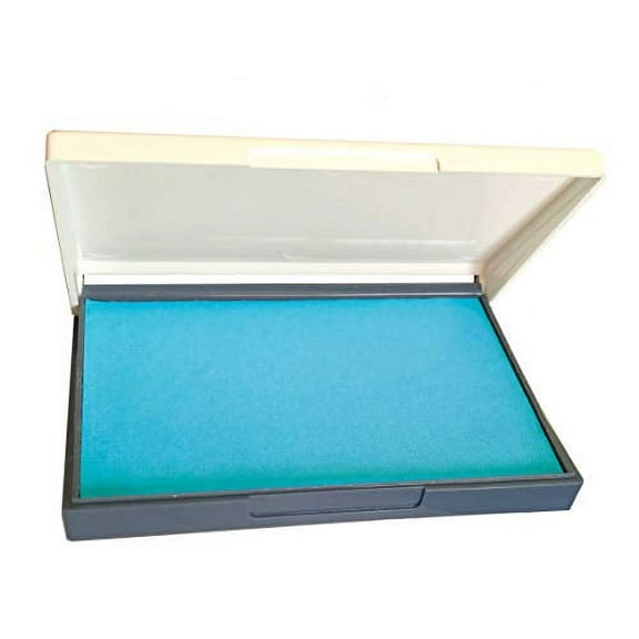 Infusion 2.75" x 4.25" Medium Stamp Pad for Rubber Stamps, Your Go to Medium-Sized Ink Pad for Bright Color, Even Coverage and Durability (Sky Stamp Pad)