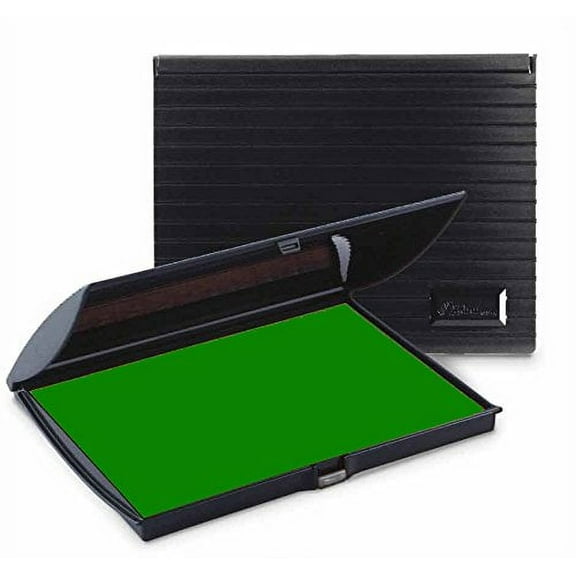 Infusion 3" x 6" Large Stamp Ink Pad for Rubber Stamps, Your Go To Large Stamp Ink Pad for Bright Color, Even Coverage and Durability, Lime Stamp Pad