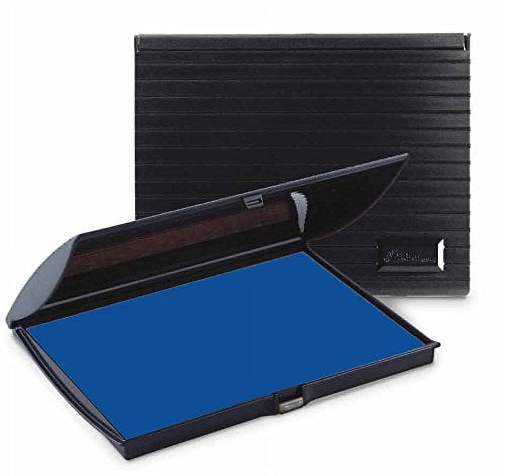 Infusion 5" x 7" Large Stamp Ink Pad for Rubber Stamps, Your Go to Large Stamp Ink Pad for Bright Color, Even Coverage and Durability, Sky Stamp Pad