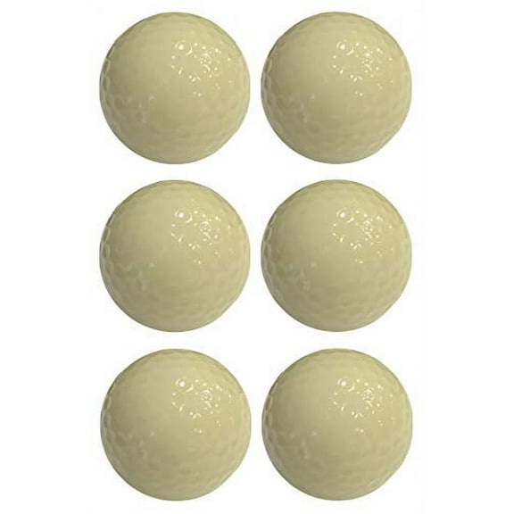 Infusion Miniature Golf Balls - Colored Mini Golf Balls - 6 Pack, Glow-in-The-Dark Balls