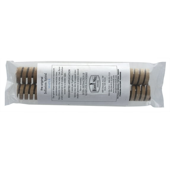 Infusion Oak Spiral - Sugar Maple Toast 8” - 2 Per Pack
