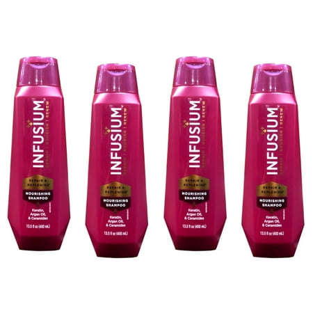 Infusium 23 Repair & Replenish Shampoo 13.5 oz 4 pack